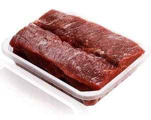 گوشت گرم بسته بندی شده